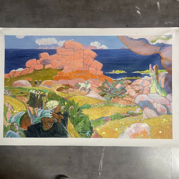 Oil paintings depicting coastal mythology, folk customs, and passersby! - Picture 1 of 7